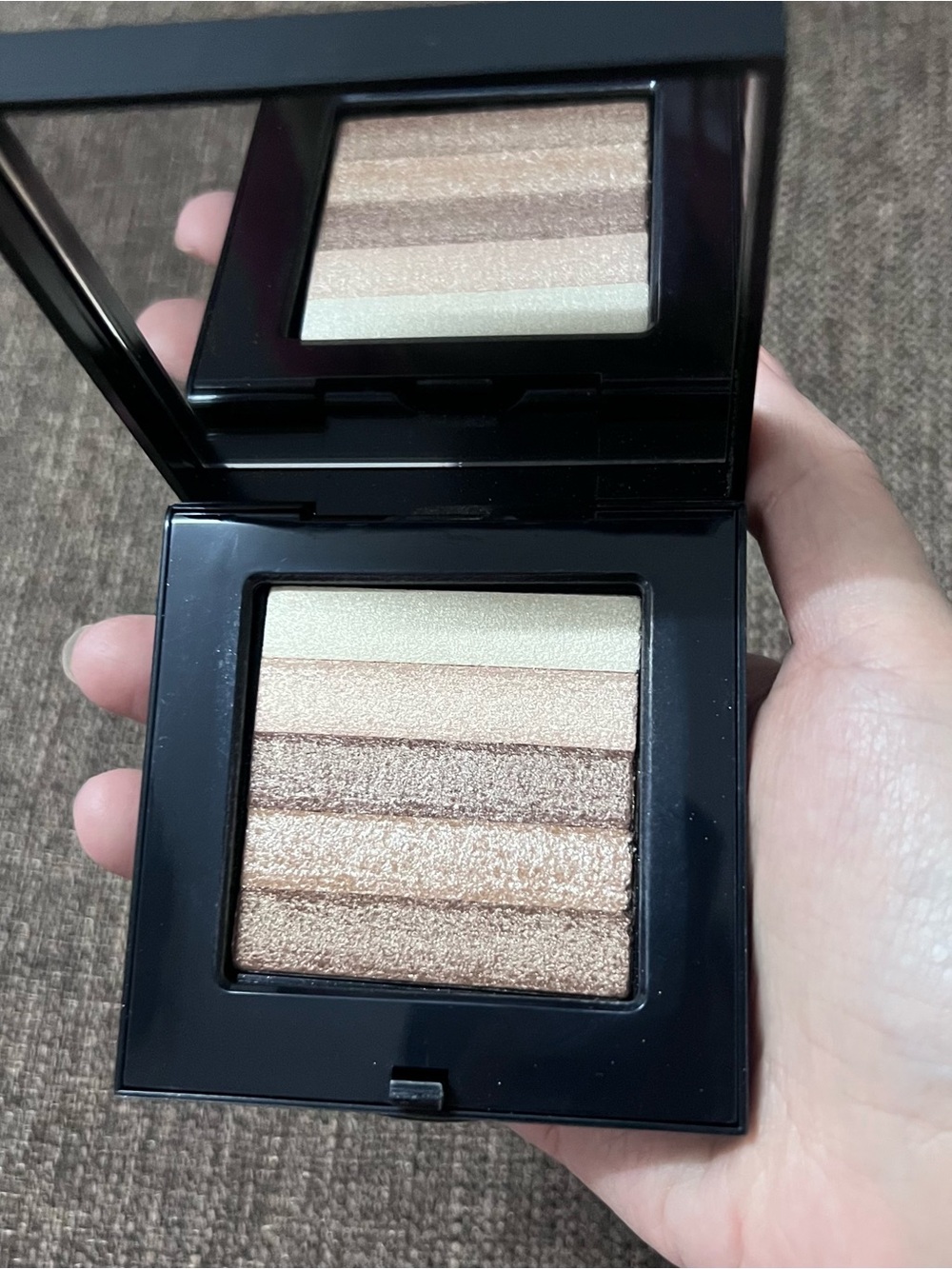 bobbi brown shimmer brick compact beige full size discontinued